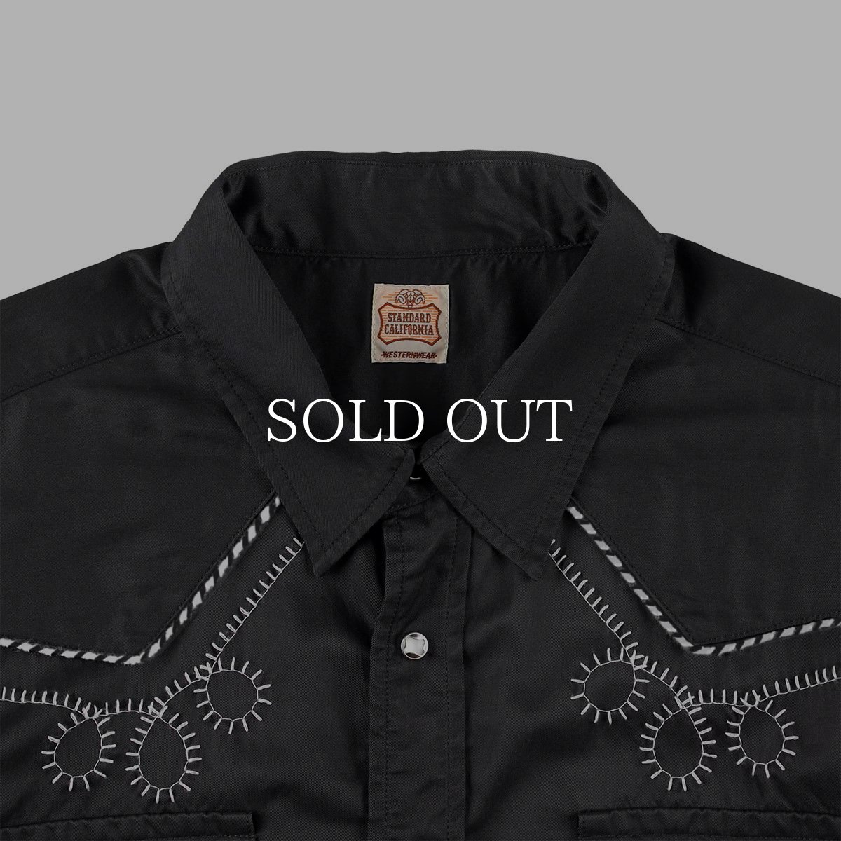 画像4: STANDARD CALIFORNIA  SD Embroidery Western Shirt (4)