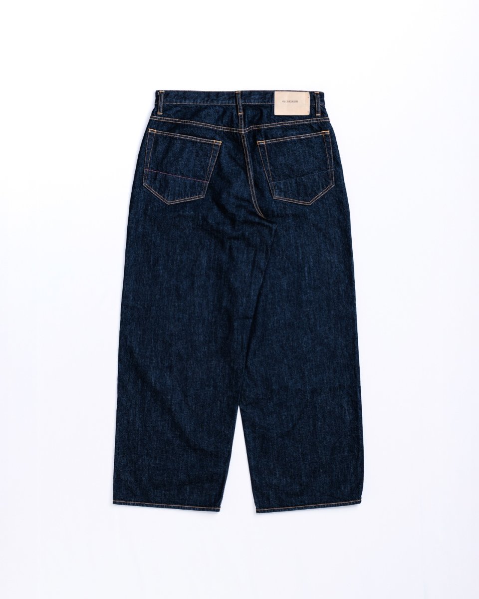 画像2: ANACHRONORM  WIDE 5P DENIM PANTS (2)