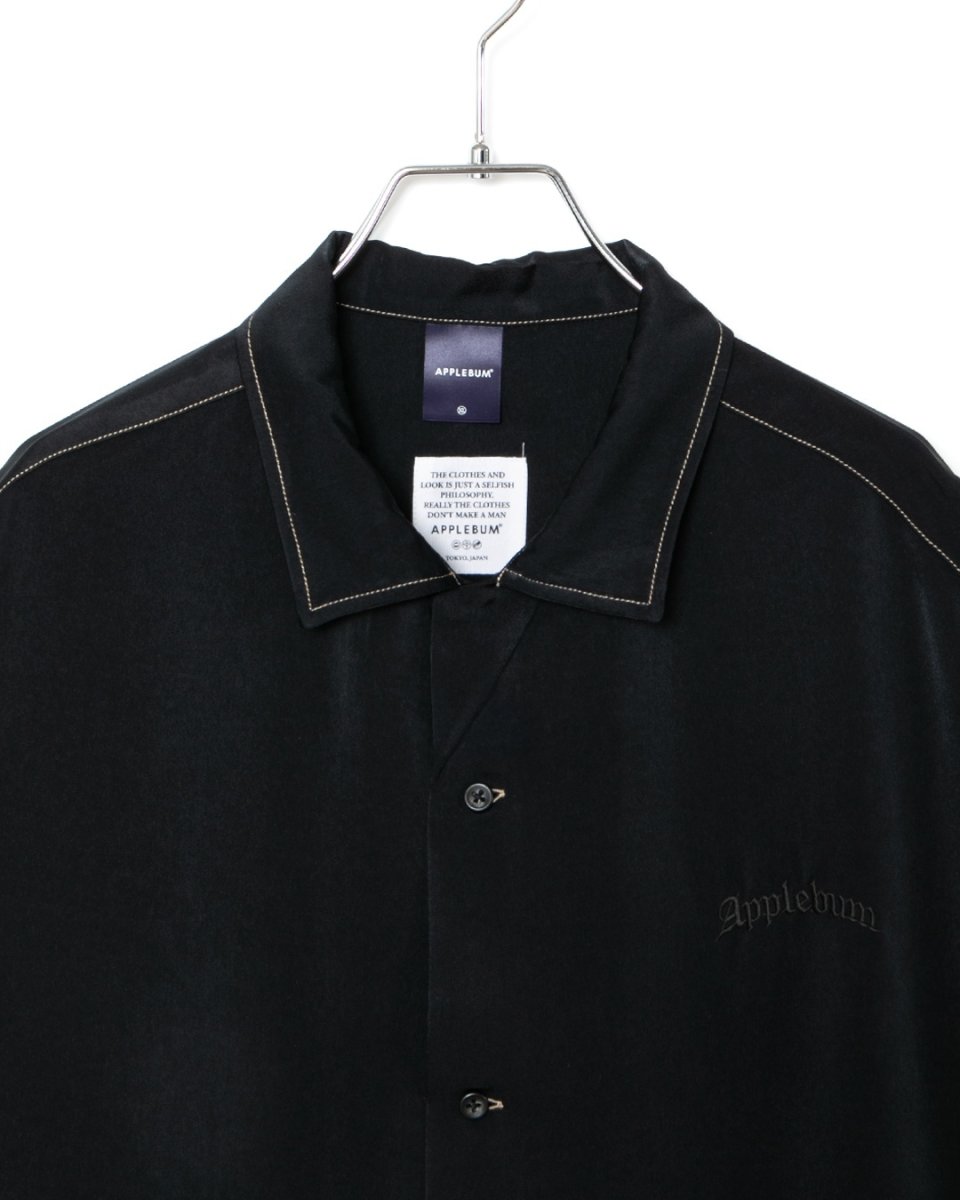 画像10: APPLEBUM  Feminish Satin Aloha Shirt (10)