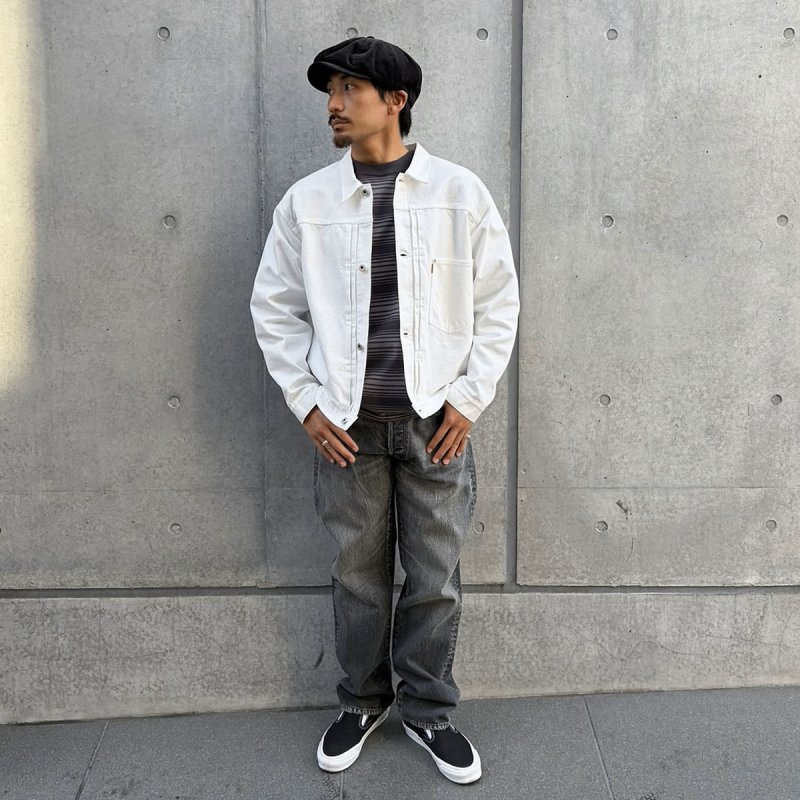 STANDARD CALIFORNIA SD Denim Jacket S996 WW II One Wash OUDLA390