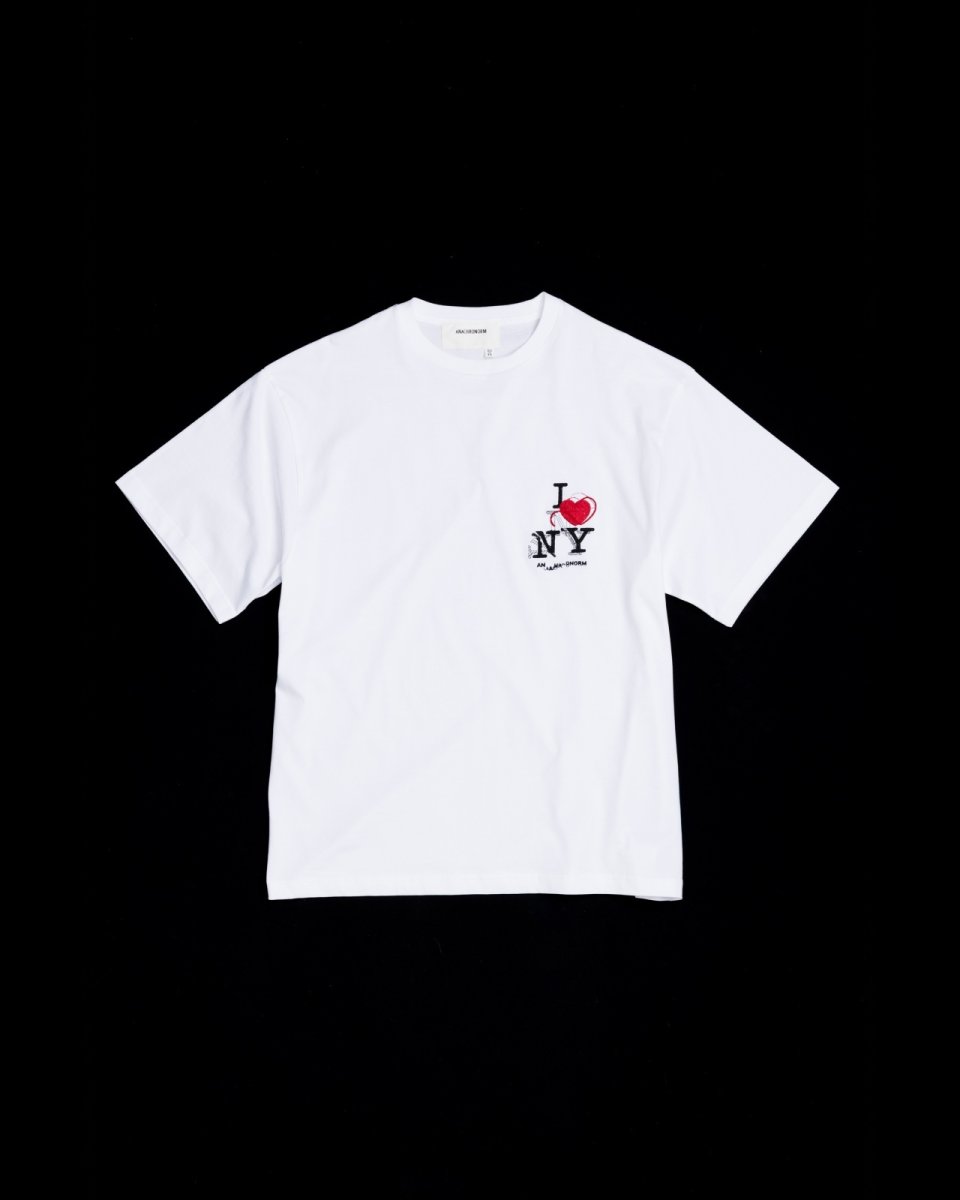 画像8: ANACHRONORM  ICON THREADS GLITCH EMBROIDERY S/S T-S (8)