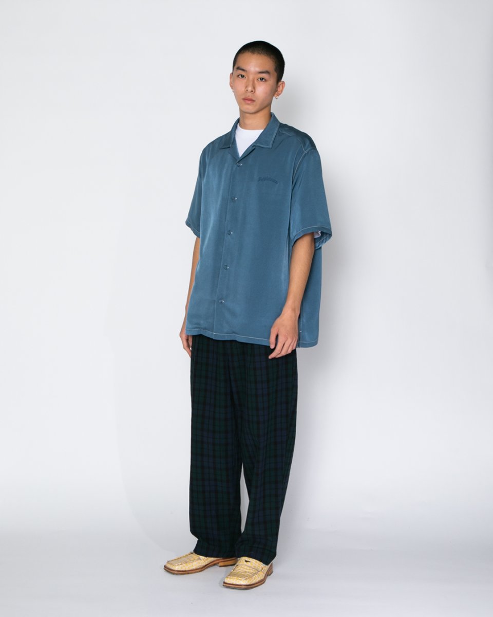 画像17: APPLEBUM  Feminish Satin Aloha Shirt (17)