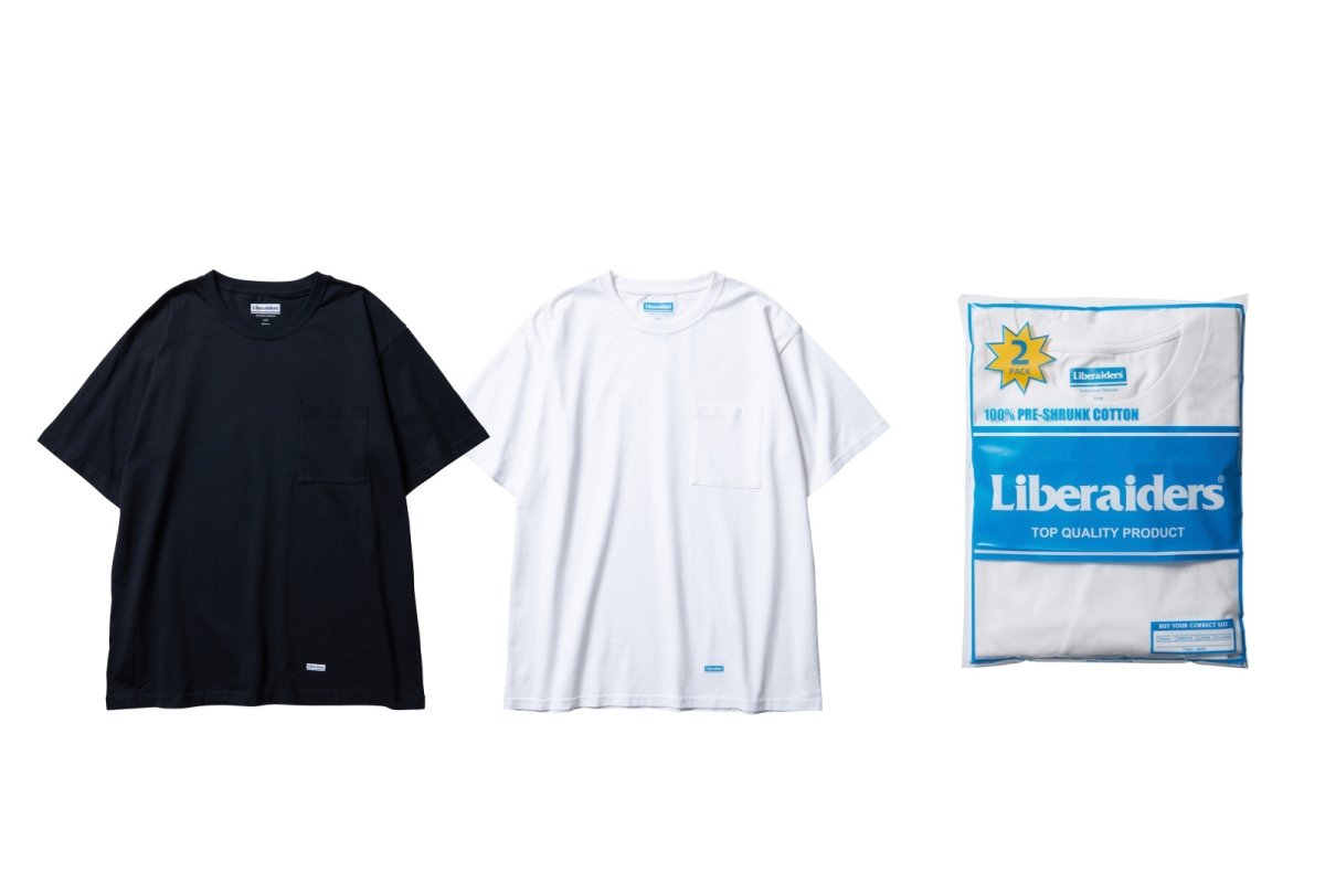 画像1: Liberaiders  2-PACK POCKET TEE (1)