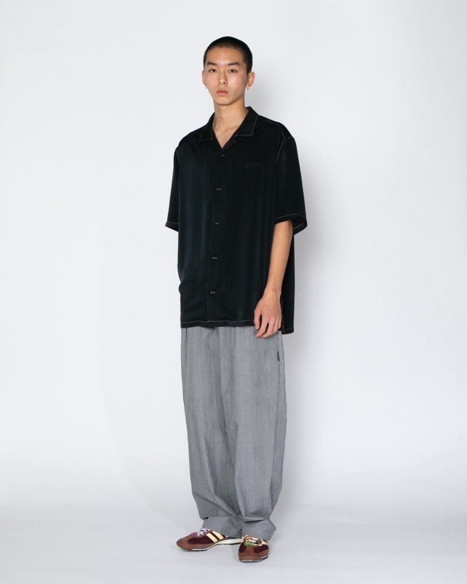 画像4: APPLEBUM  Feminish Satin Aloha Shirt (4)