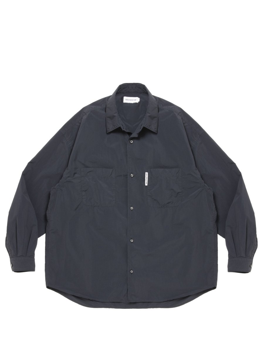 画像1: COOTIE PRODUCTIONS   Garment Dyed Nylon L/S Shirt (1)