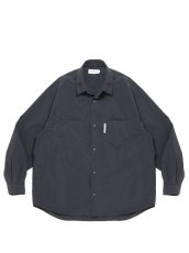 画像1: COOTIE PRODUCTIONS   Garment Dyed Nylon L/S Shirt (1)