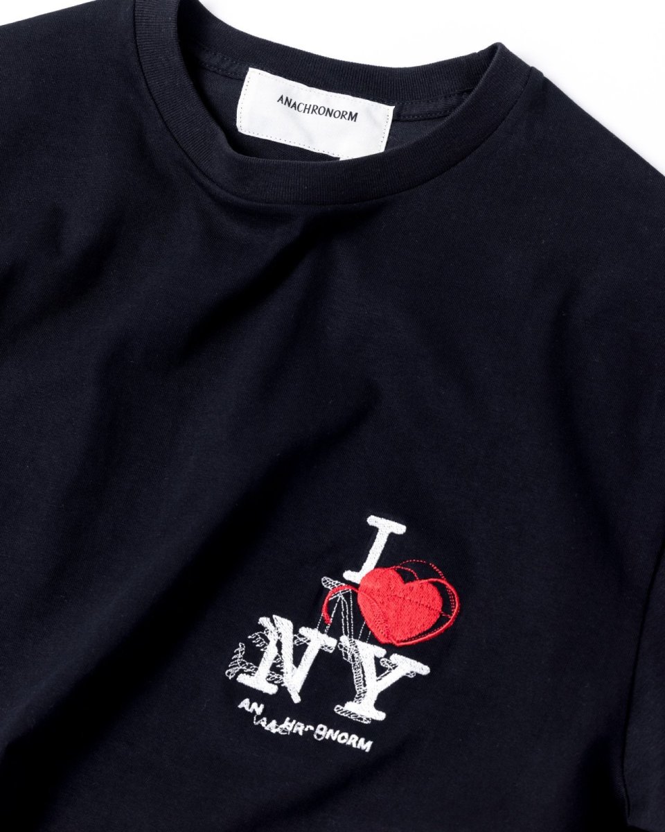 画像5: ANACHRONORM  ICON THREADS GLITCH EMBROIDERY S/S T-S (5)