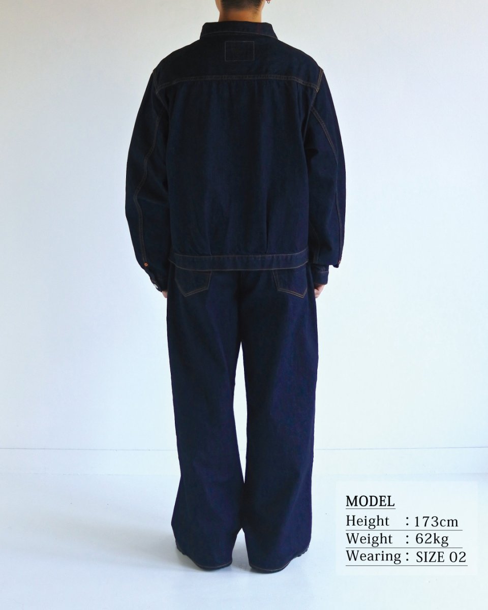 画像4: ANACHRONORM  DOUBLE POCKET DENIM JACKET (4)