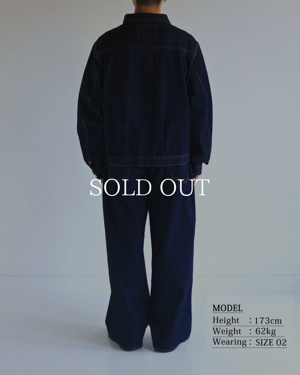 画像4: ANACHRONORM  DOUBLE POCKET DENIM JACKET (4)
