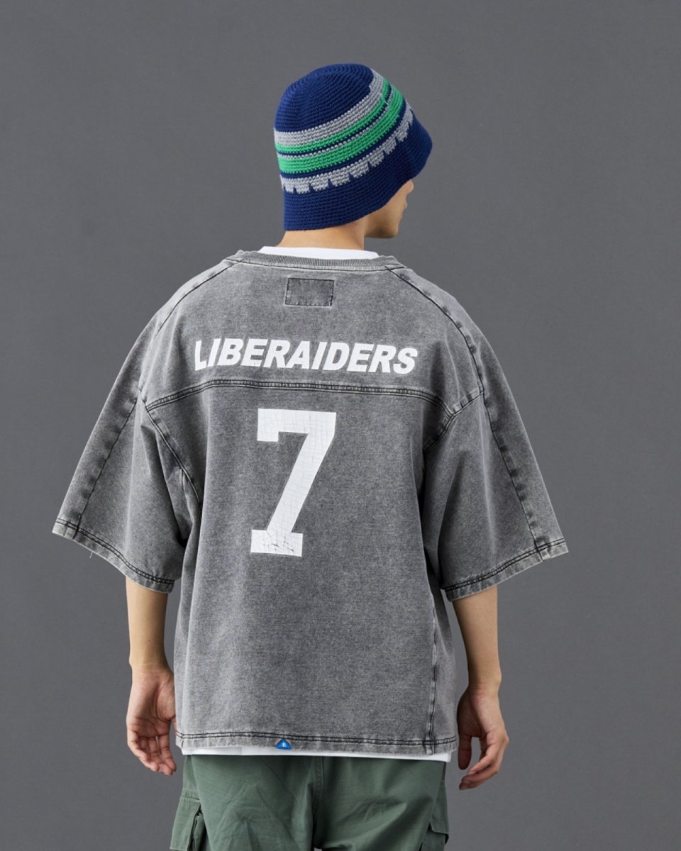画像8: Liberaiders  DENIM HOCKEY SHIRT (8)