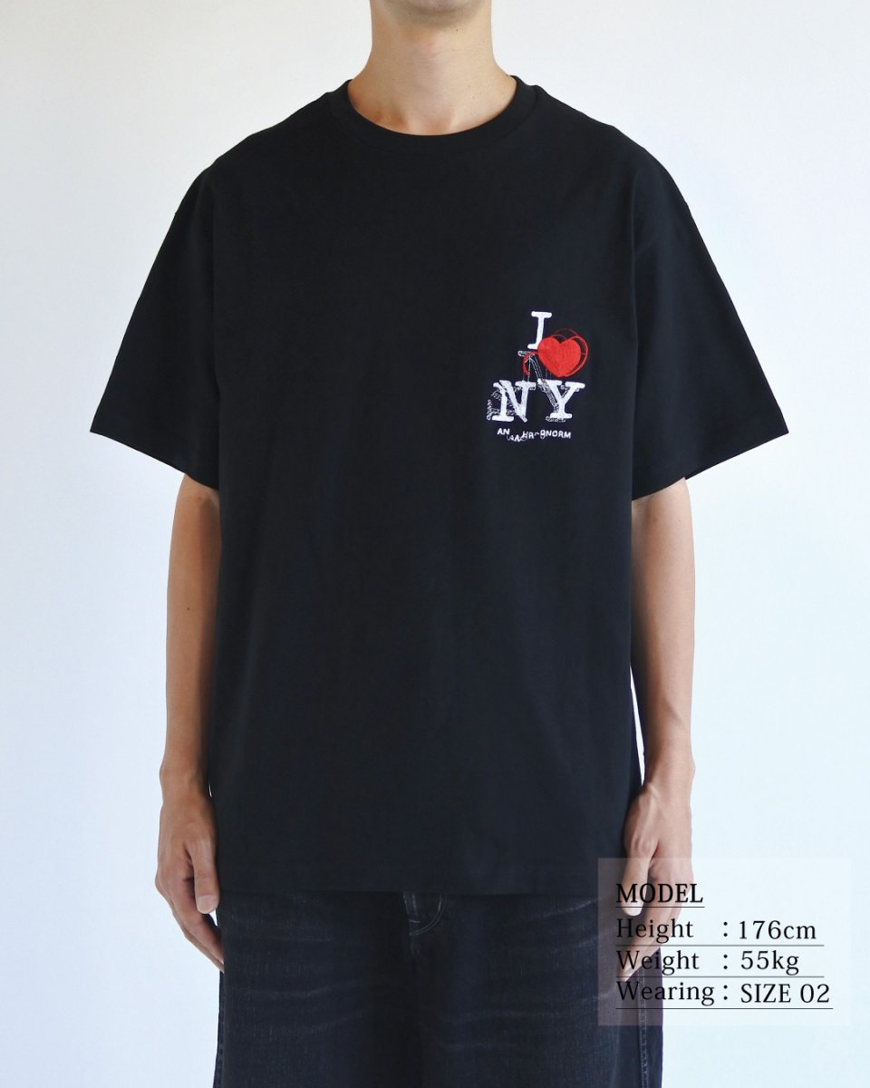 画像3: ANACHRONORM  ICON THREADS GLITCH EMBROIDERY S/S T-S (3)