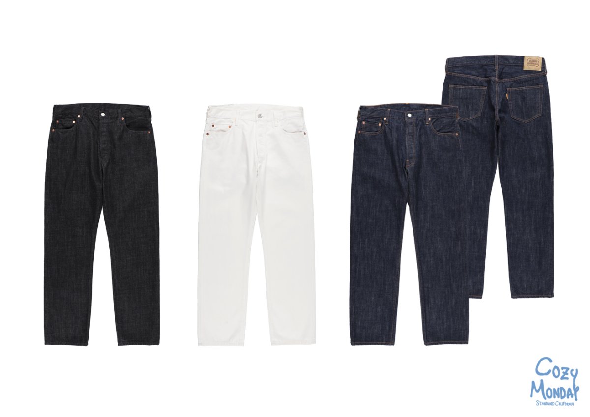 画像1: STANDARD CALIFORNIA  SD 5P Denim Pants 901 66 One Wash (1)