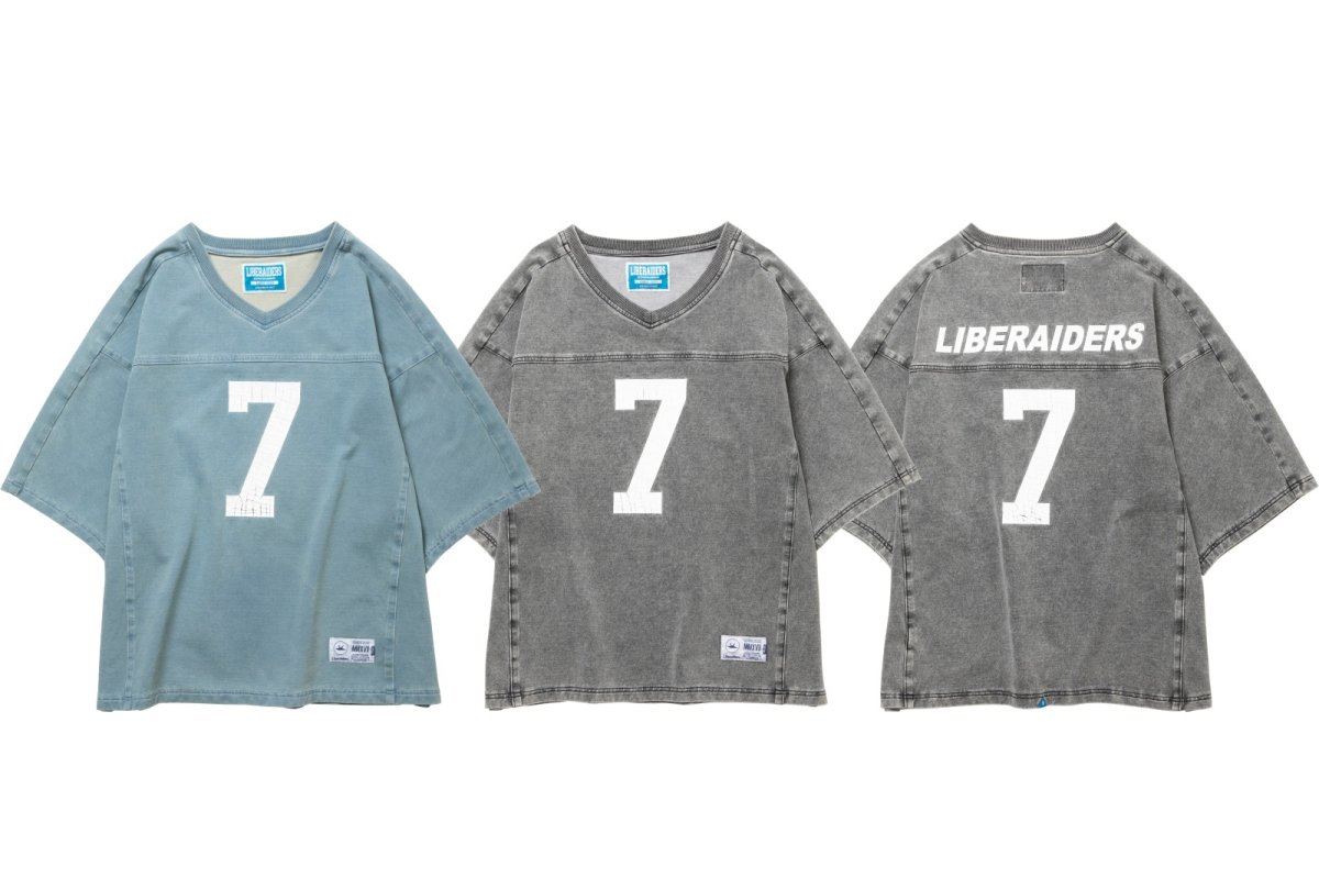 画像1: Liberaiders  DENIM HOCKEY SHIRT (1)