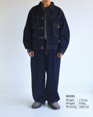 画像3: ANACHRONORM  DOUBLE POCKET DENIM JACKET (3)