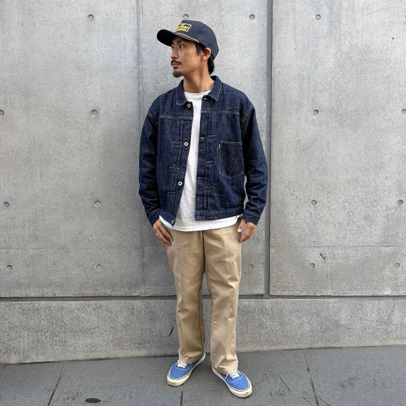 STANDARD CALIFORNIA SD Denim Jacket S996 WW II One Wash OUDLA390
