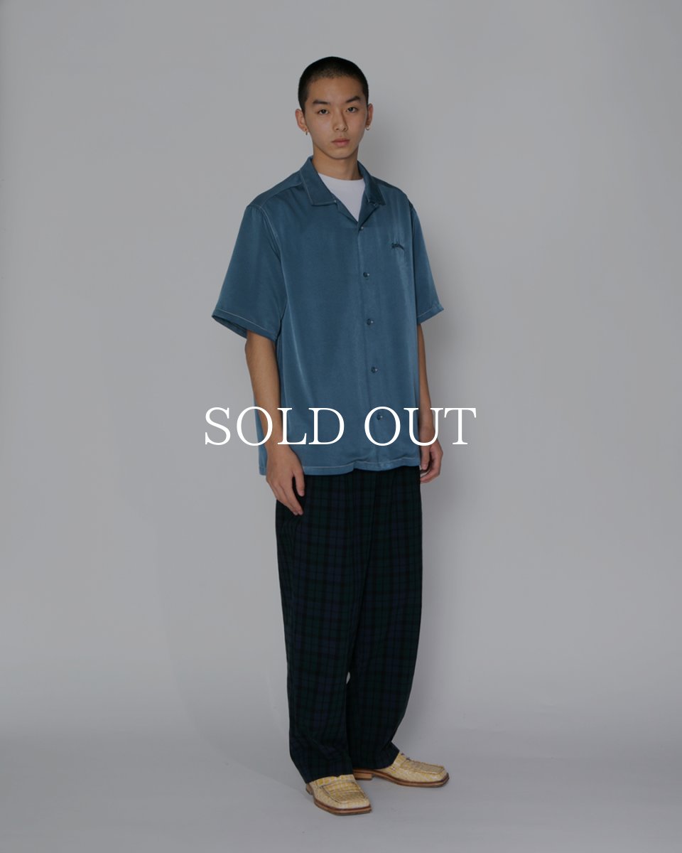 画像21: APPLEBUM  Feminish Satin Aloha Shirt (21)