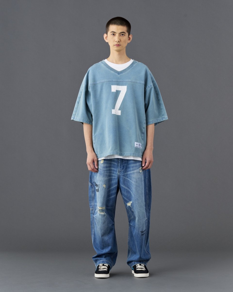 画像23: Liberaiders  DENIM HOCKEY SHIRT (23)