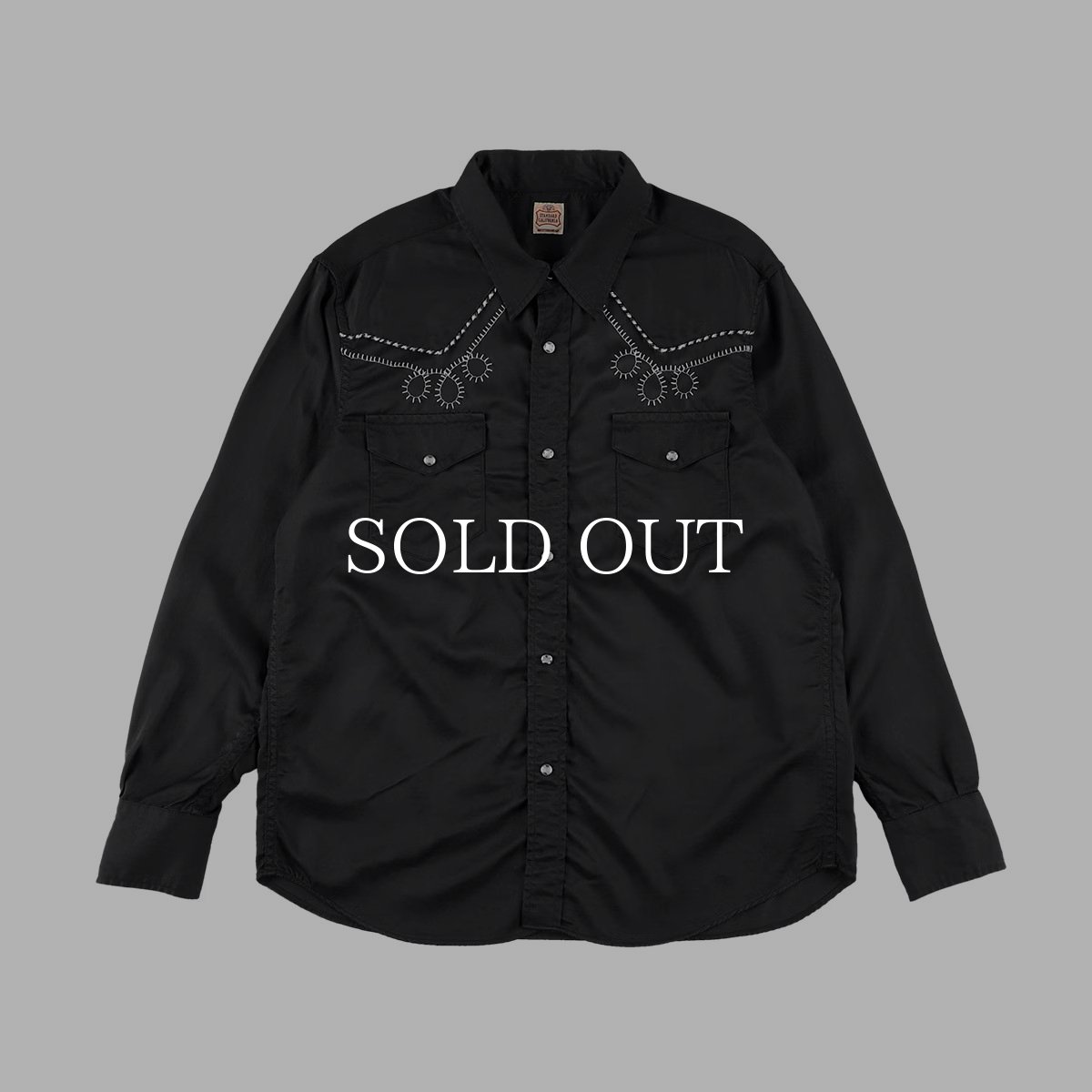画像1: STANDARD CALIFORNIA  SD Embroidery Western Shirt (1)