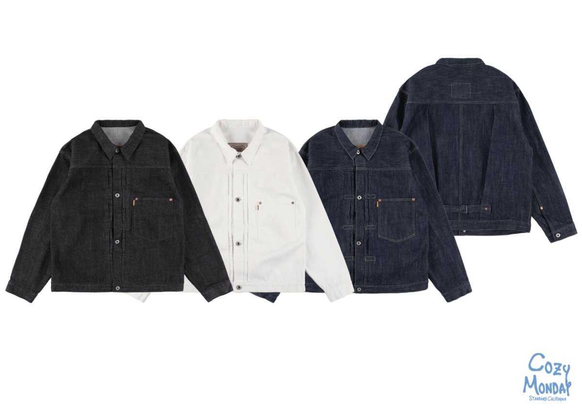 画像1: STANDARD CALIFORNIA  SD Denim Jacket S996 WW II One Wash (1)