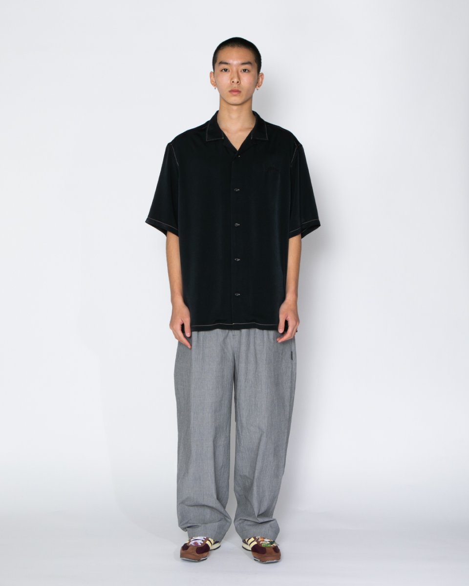 画像3: APPLEBUM  Feminish Satin Aloha Shirt (3)