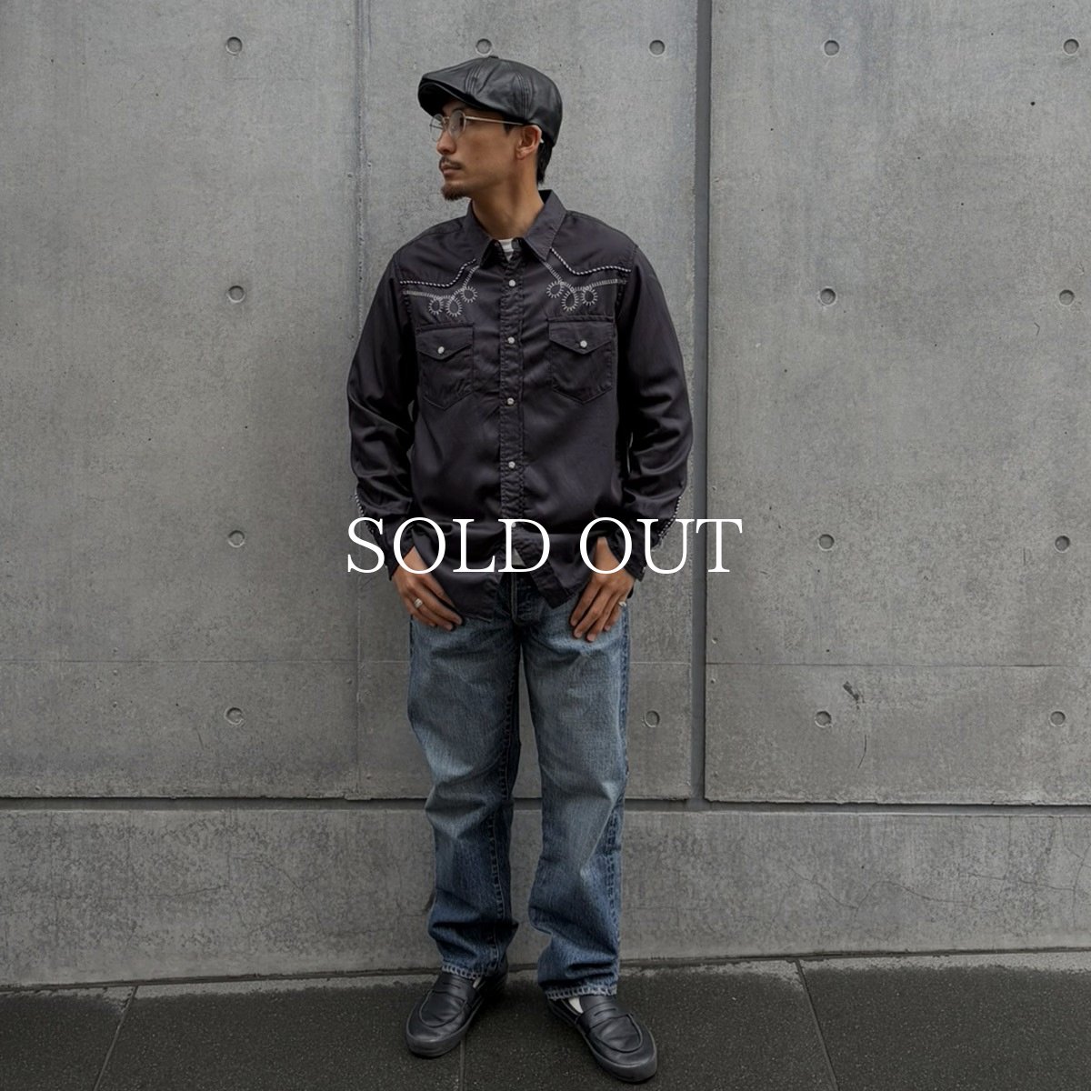 画像3: STANDARD CALIFORNIA  SD Embroidery Western Shirt (3)