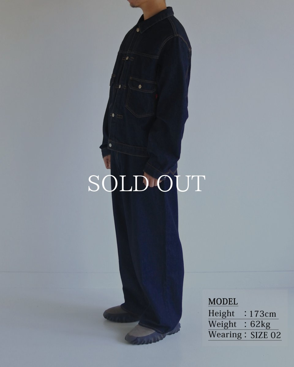 画像5: ANACHRONORM  DOUBLE POCKET DENIM JACKET (5)