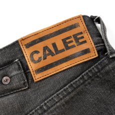 画像8: CALEE  VINTAGE REPRODUCT DENIM PANTS ＜USED BLACK＞ (8)