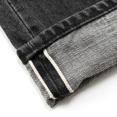 画像6: CALEE  VINTAGE REPRODUCT DENIM PANTS ＜USED BLACK＞ (6)