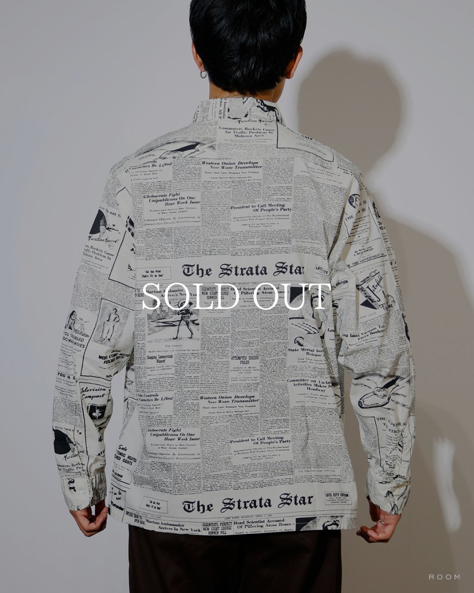 画像6: MASSES  NEWS PAIPER SHIRT (6)