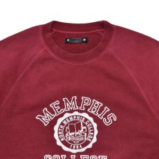 画像12: MINEDENIM  North Memphis College Logo S.S Crewneck Pullover (12)