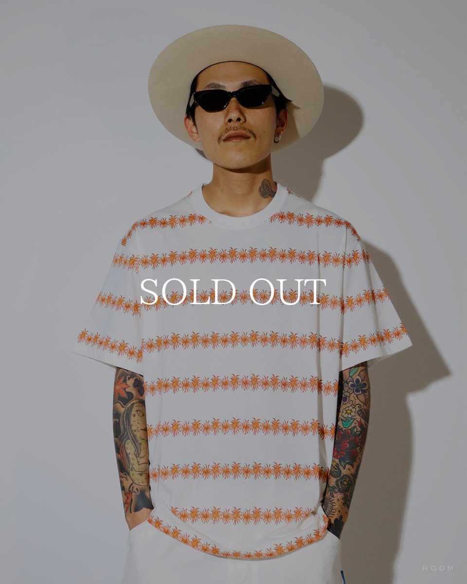 画像6: exodus brand  GLASS STRIPE S/S T SHIRT (6)