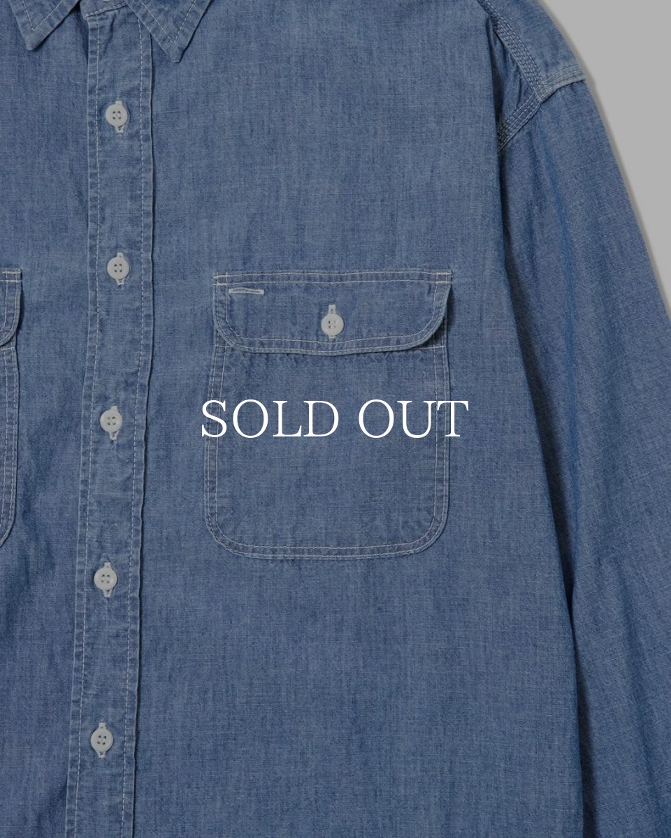 画像6: MASSES  CHAMBRAY SHIRT (6)