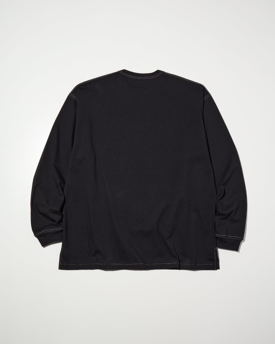画像8: RADIALL  COLLEGE - CREW NECK T-SHIRT L/S (8)