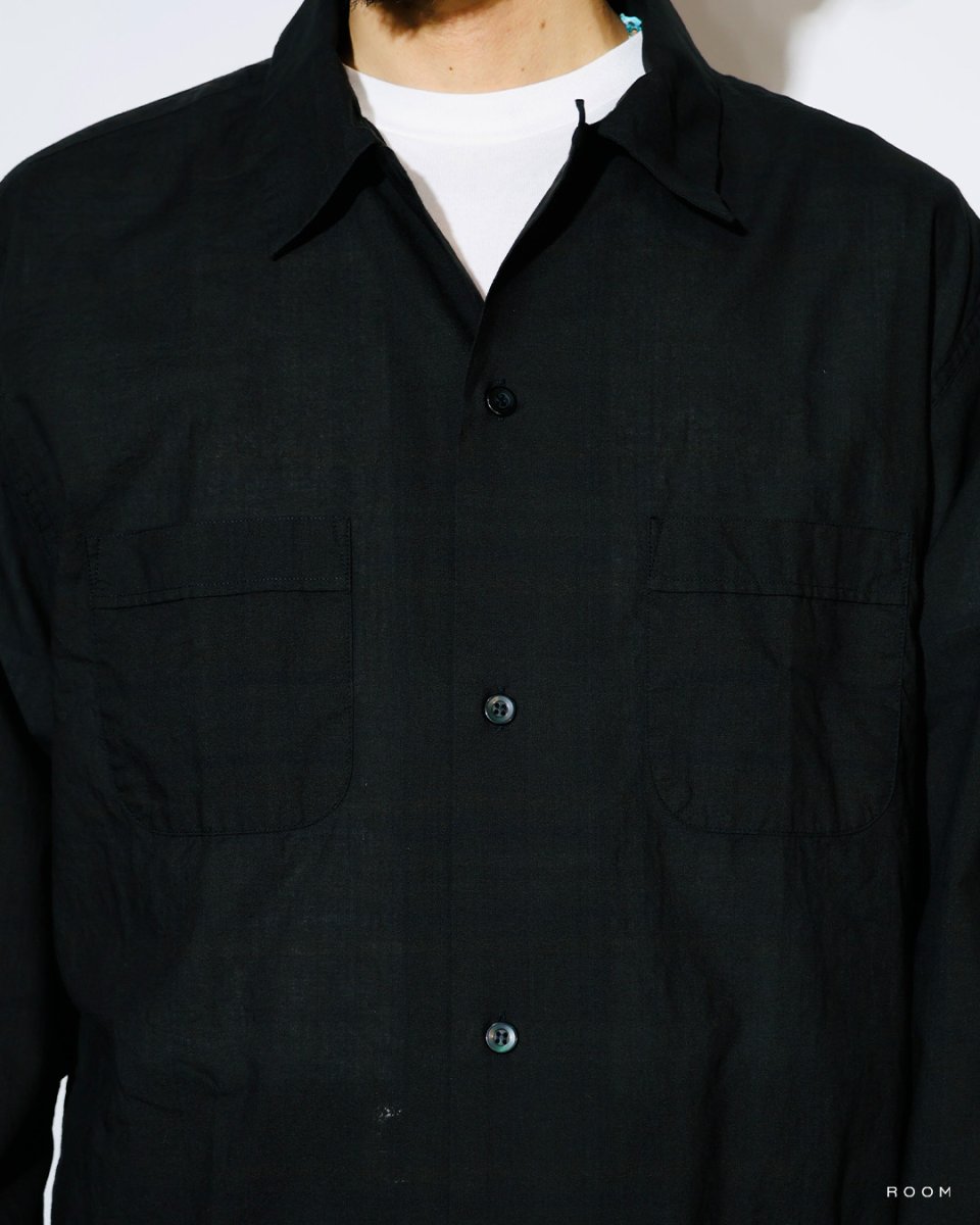 画像4: MASSES  MADRAS DYED SHIRT (4)