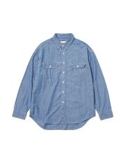 画像1: MASSES  CHAMBRAY SHIRT (1)