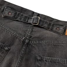 画像7: CALEE  VINTAGE REPRODUCT DENIM PANTS ＜USED BLACK＞ (7)