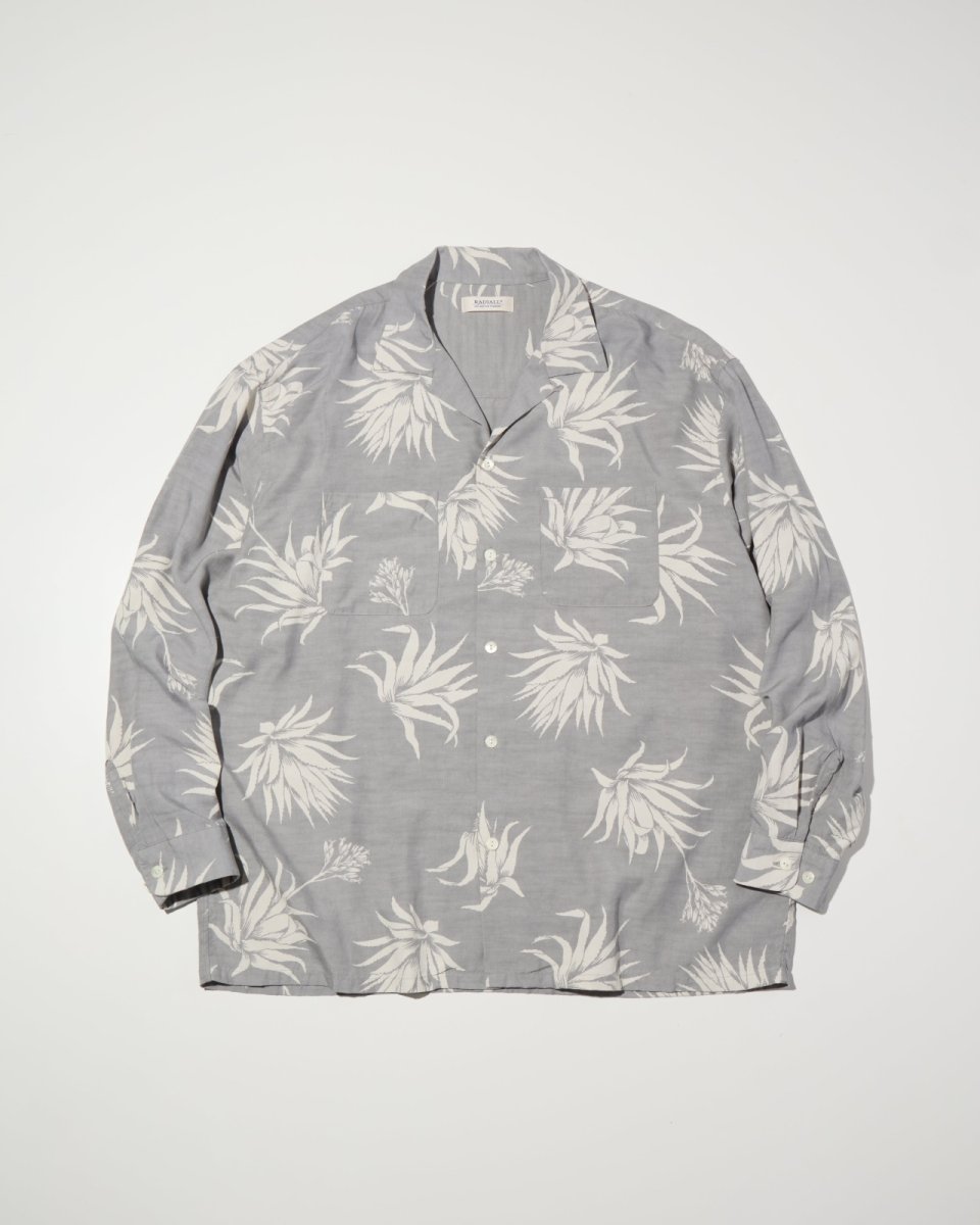 画像10: RADIALL  AGAVE - OPEN COLLARED SHIRT L/S (10)