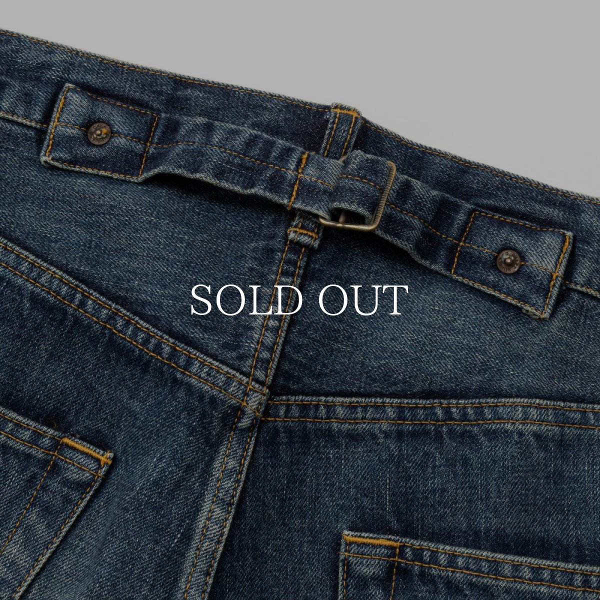 画像7: CALEE  VINTAGE REPRODUCT DENIM PANTS ＜USED＞ (7)