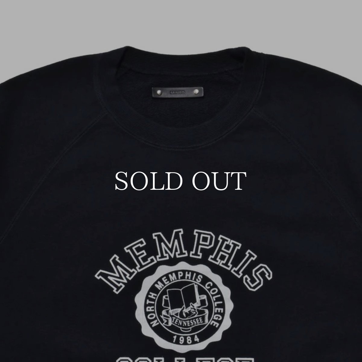 画像6: MINEDENIM  North Memphis College Logo S.S Crewneck Pullover (6)