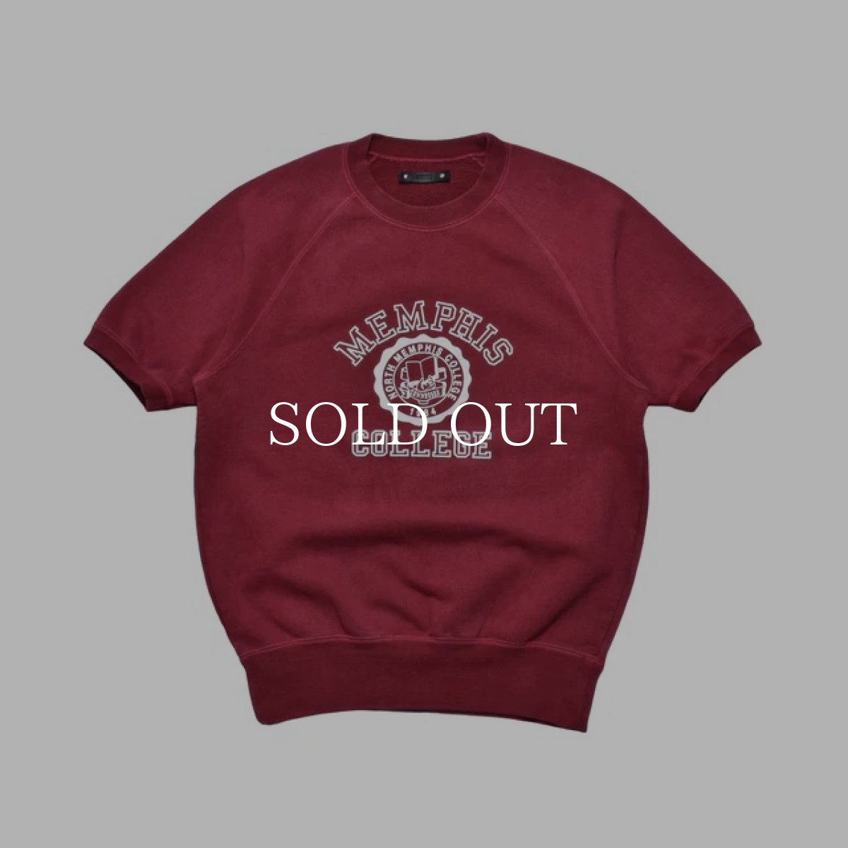 画像10: MINEDENIM  North Memphis College Logo S.S Crewneck Pullover (10)