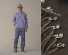 画像8: nonnative  WORKER TROUSERS NYLON OXFORD PIGMENT DYE (8)