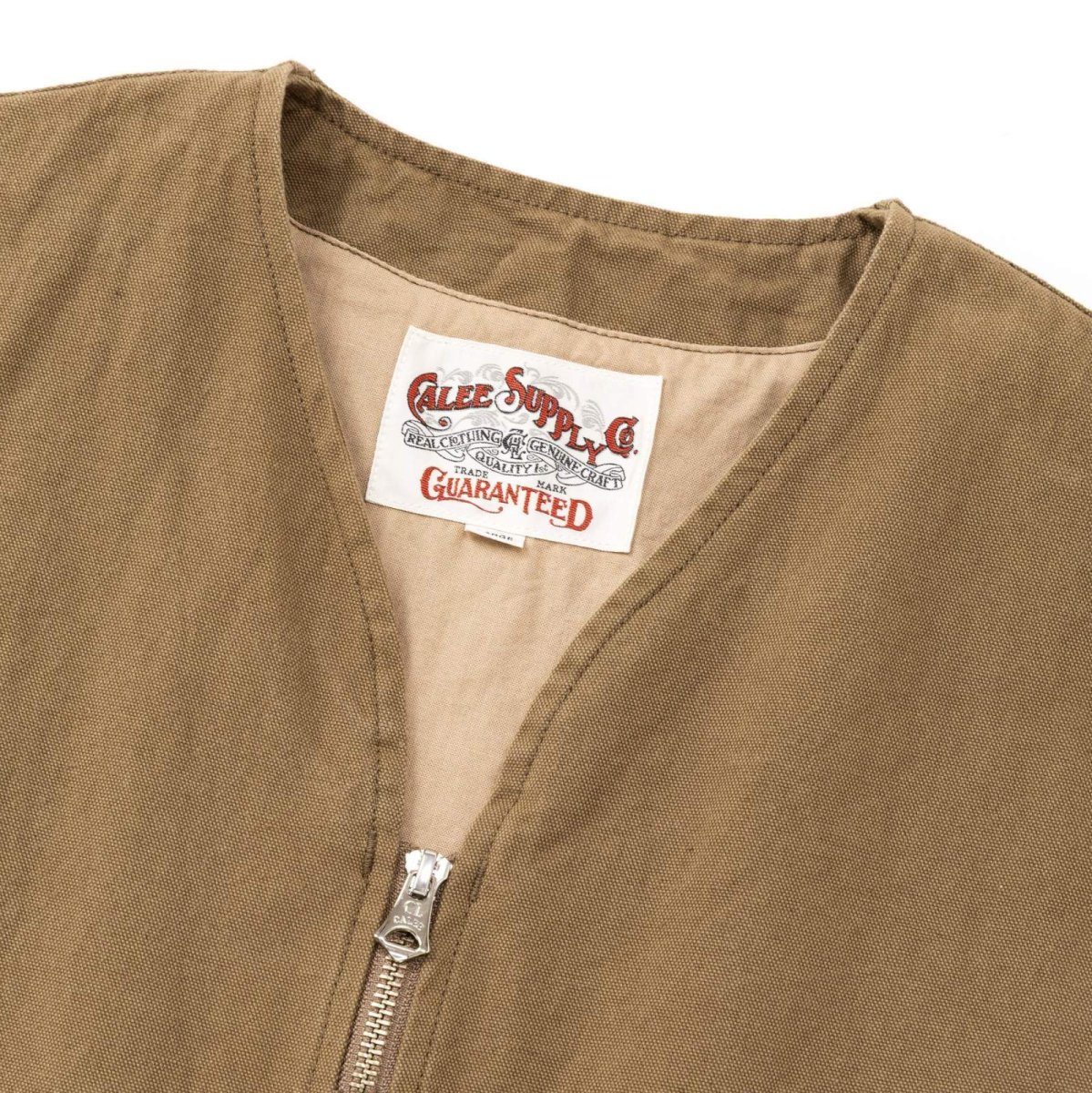 画像5: CALEE  ZIP VEST (5)