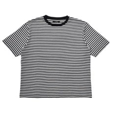 画像1: MINEDENIM  L.G.Border Crewneck T-SH (1)