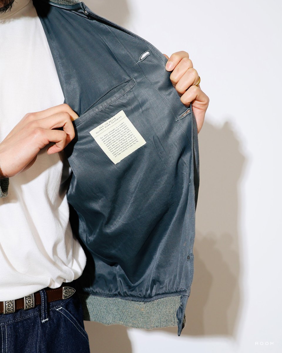 画像6: OLD JOE   PATINA-RAYON LAWTON BUTTONED JACKET (6)