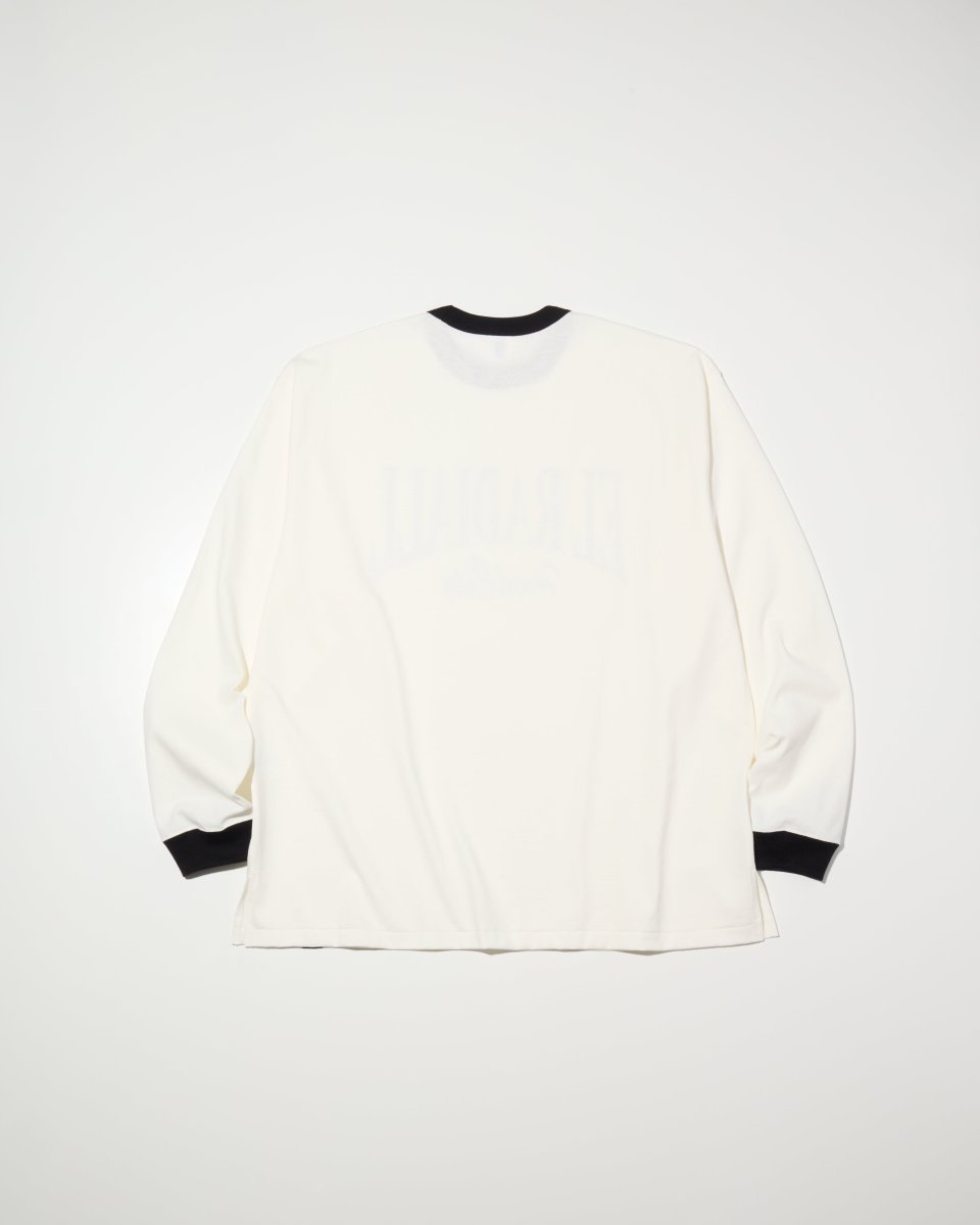 画像2: RADIALL  COLLEGE - CREW NECK T-SHIRT L/S (2)