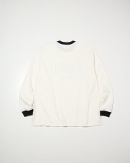 画像2: RADIALL  COLLEGE - CREW NECK T-SHIRT L/S (2)