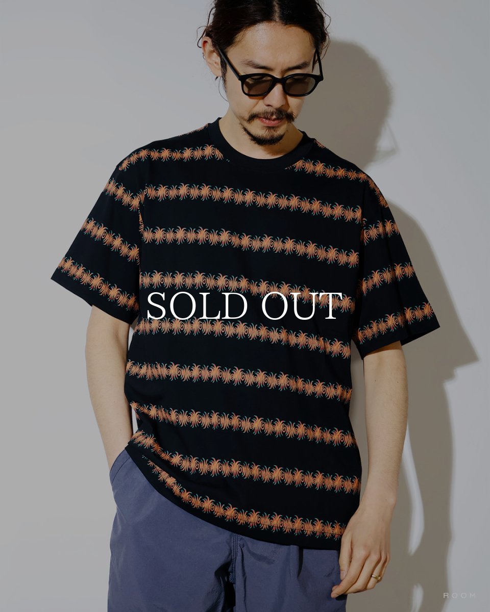 画像2: exodus brand  GLASS STRIPE S/S T SHIRT (2)