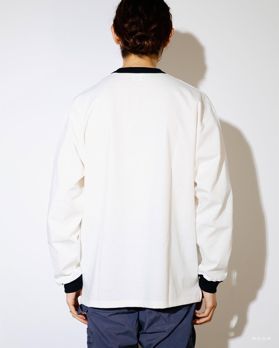 画像6: RADIALL  COLLEGE - CREW NECK T-SHIRT L/S (6)
