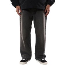 画像9: CALEE  VINTAGE REPRODUCT DENIM PANTS ＜USED BLACK＞ (9)