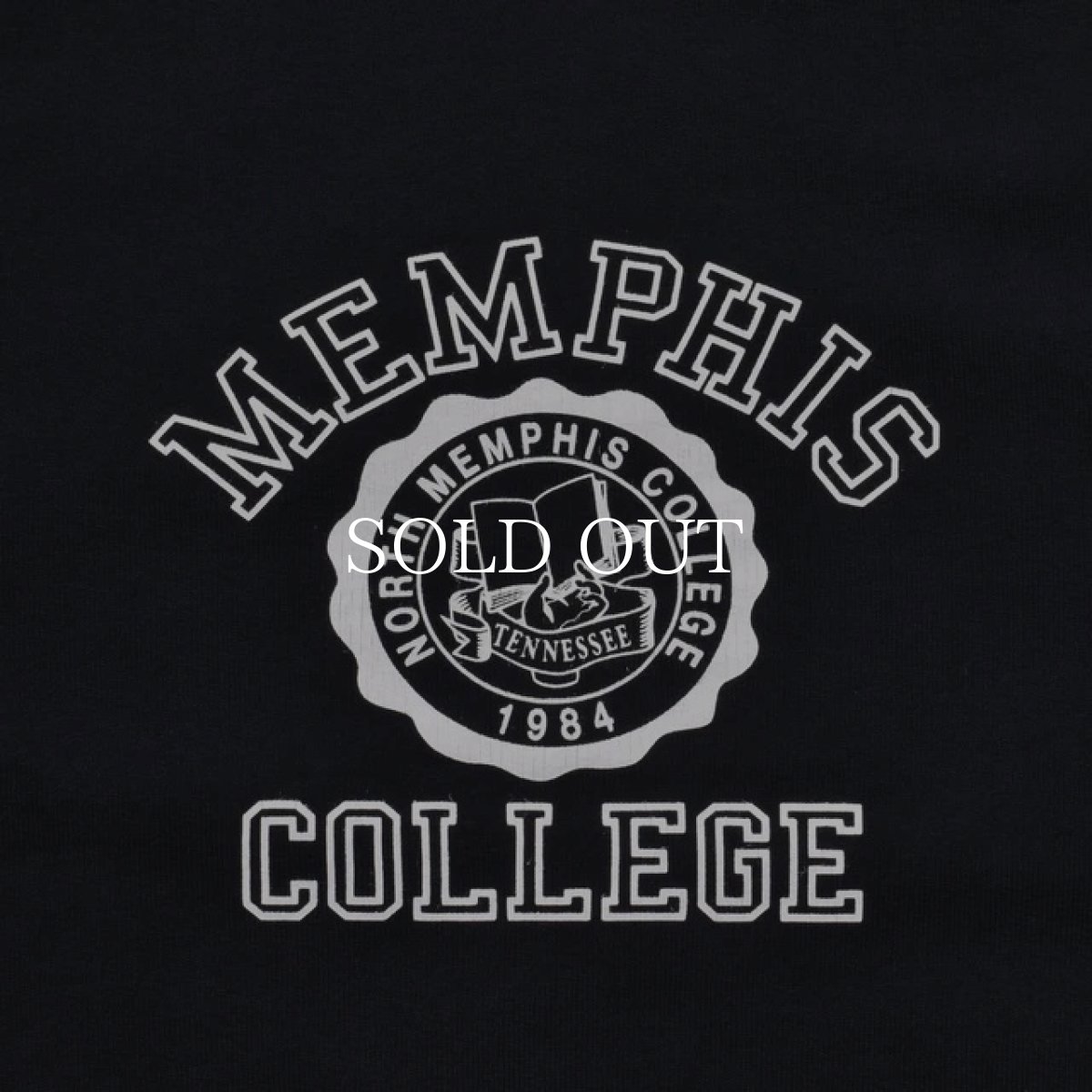 画像8: MINEDENIM  North Memphis College Logo S.S Crewneck Pullover (8)